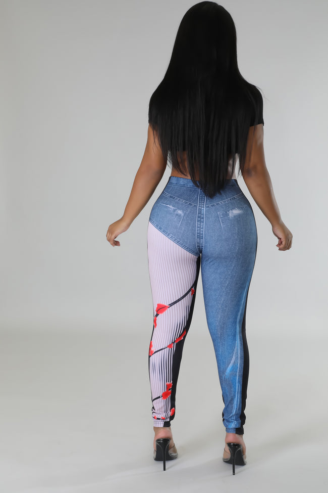 Denim Fever Leggings